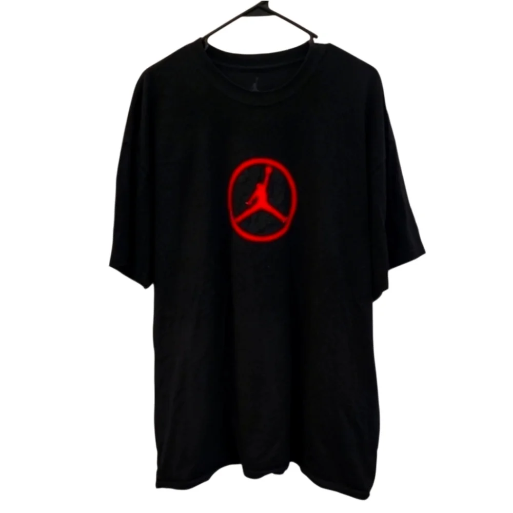 Nike Air Jordan Air Men's T-Shirt Concrete Jumpman Black 2XL